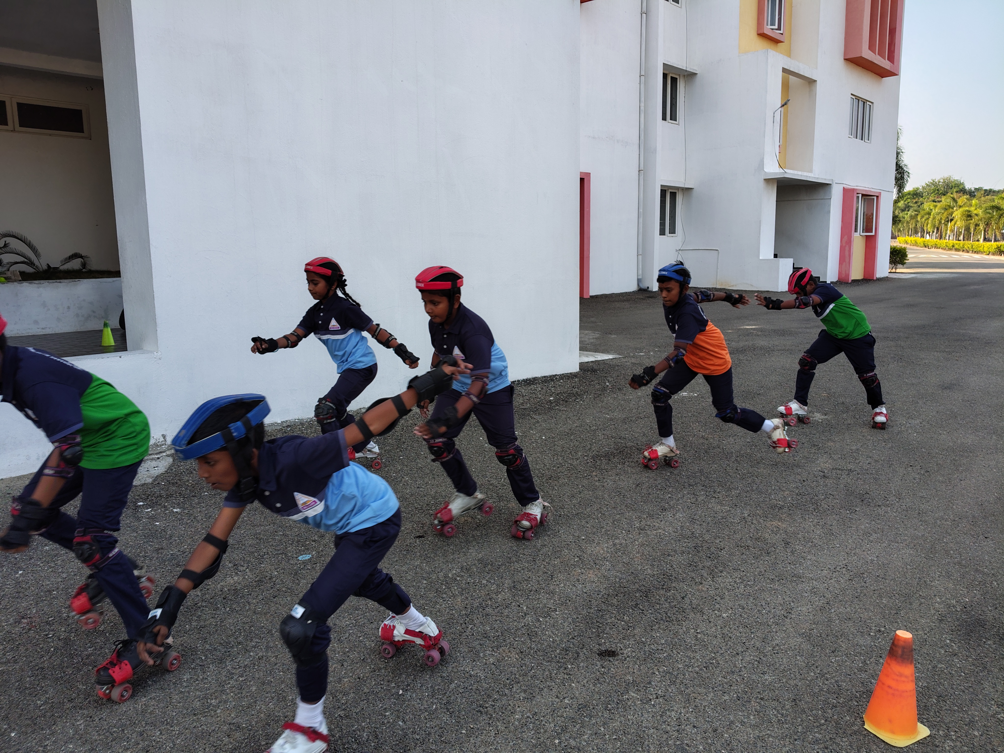 Students in activity